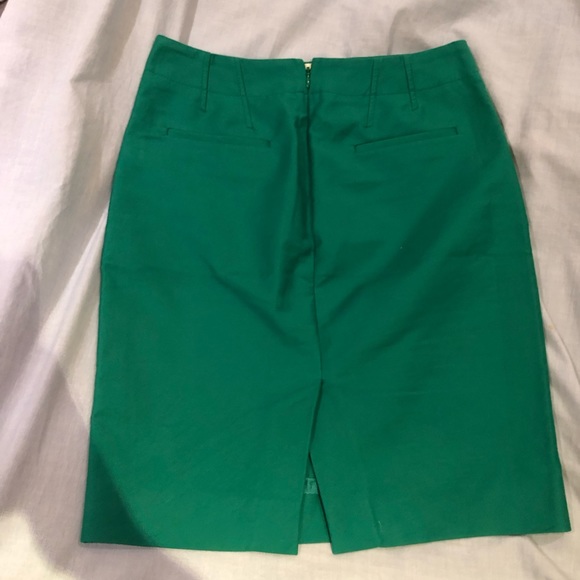 J CREW green skirt nwot - Picture 6 of 7